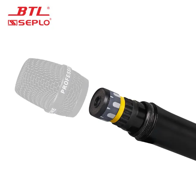 UHF Handheld système de microphone sans fil 